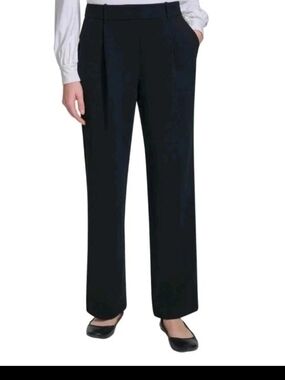 DKNY Black Wide-Leg Women's Dress Pants Size 16